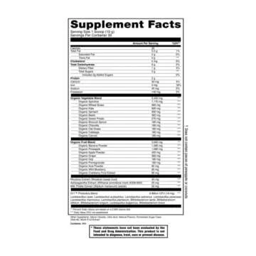 Jocko Fuel Daily Greens Powder - Premium Organic Superfood Powder for Gut Health and Immune Support