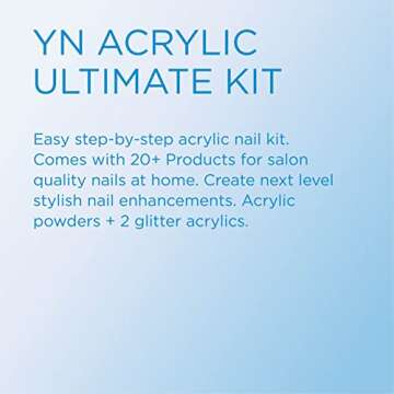 Young Nails Professional Kits & Accessories for Home Nail Kit, Starter Kit, Beginners, and/or Nail P...