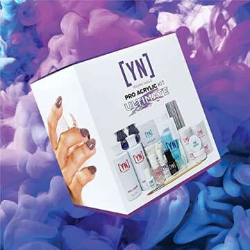 Young Nails Professional Kits & Accessories for Home Nail Kit, Starter Kit, Beginners, and/or Nail Professionals, Clear
