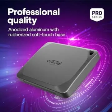 Crucial X9 Pro 2TB Portable SSD with 1050MB/s Speed