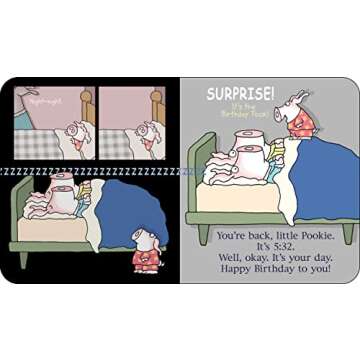 Happy Birthday Little Pookie Fun Board Book for Toddlers