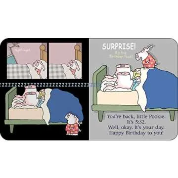 Happy Birthday Little Pookie Fun Board Book for Toddlers