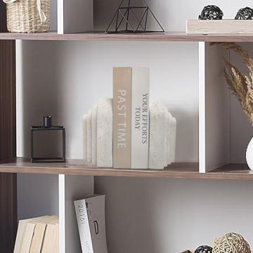 Stylish Heavy Duty Book Ends for Book Lovers and Decor