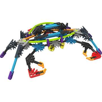 K'nex Intermediate 60 Model Building Set - 395 Parts - Ages 7 & Up - Creative Building Toy, Multicolor, includes K'NEX Parts and Pieces, Instruction Booklet, Medium