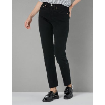 Levi's Women's 501 Original Fit Jeans in Black Sprout