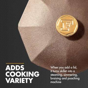 FINEX 8" Cast Iron Skillet Lid – Perfect for All Cooktops