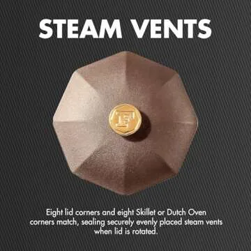 FINEX 8" Cast Iron Skillet Lid – Perfect for All Cooktops