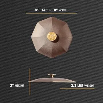 FINEX 8" Cast Iron Skillet Lid – Perfect for All Cooktops