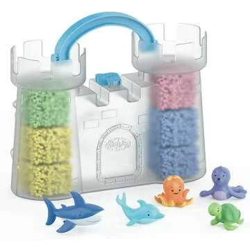 Playfoam GO! Sandcastle Play Set for Creative Play
