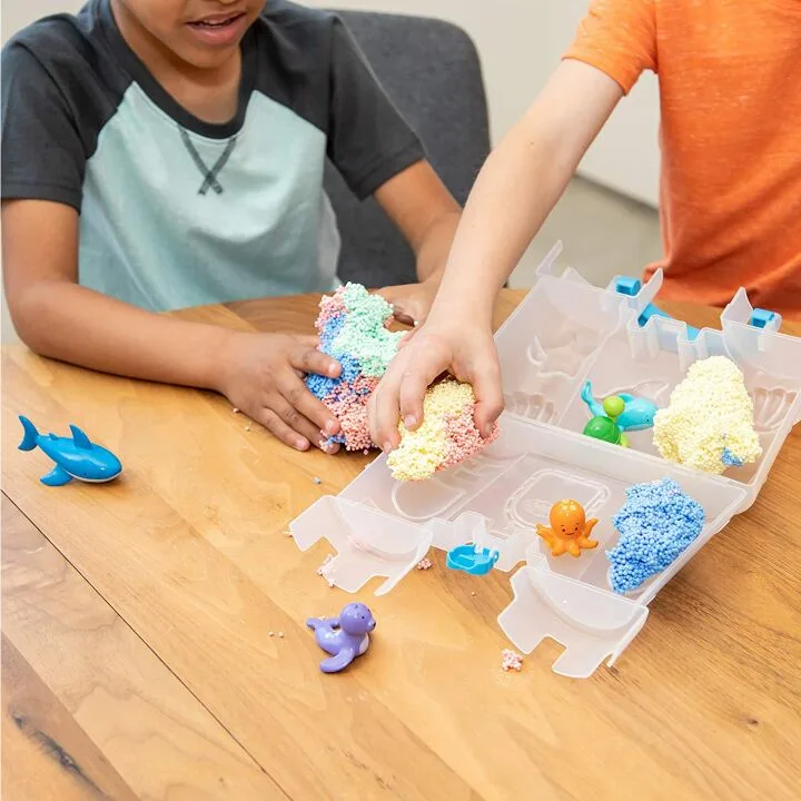 Playfoam GO! Sandcastle Play Set for Creative Play