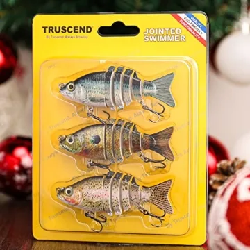 TRUSCEND Fishing Lures for Bass and Trout Fishing