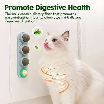 Potaroma Catnip Silvervine Balls for Active Cats