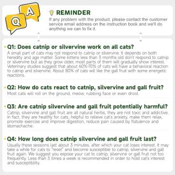 Potaroma 4 Catnip Silvervine Ball Toys, Extra Cat Energy Ball, Edible Cats Lick Kitten Chew, Teeth Cleaning Dental Wall Treats, Concentrated Flavor for All Breeds