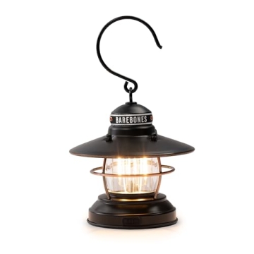 Barebones Edison Mini Lantern Compact Vintage Outdoor Light