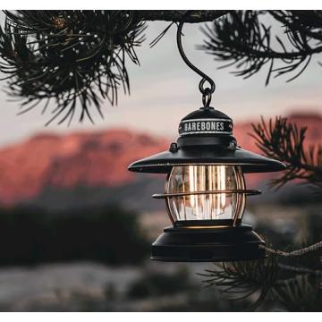 Barebones Edison Mini Lantern Compact Vintage Outdoor Light