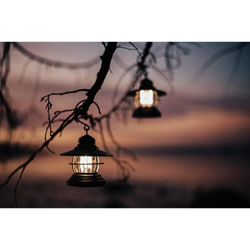 Barebones Edison Mini Lantern Compact Vintage Outdoor Light