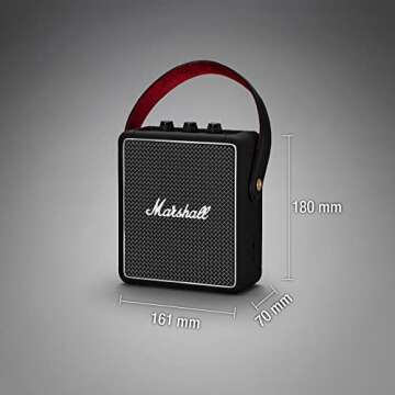Marshall Stockwell II Portable Bluetooth Speaker - Black