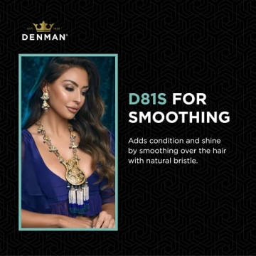 Denman Cushion Hair Brush Small for Effortless Styling