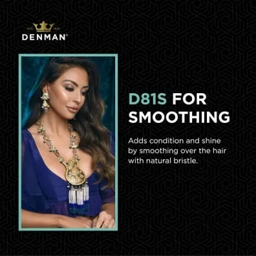 Denman Cushion Hair Brush Small for Effortless Styling