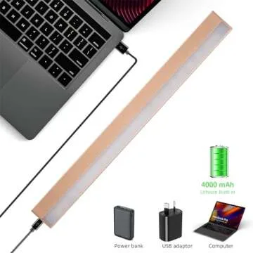 MIOBLUE Wireless Picture Lights - Rechargeable with Remote