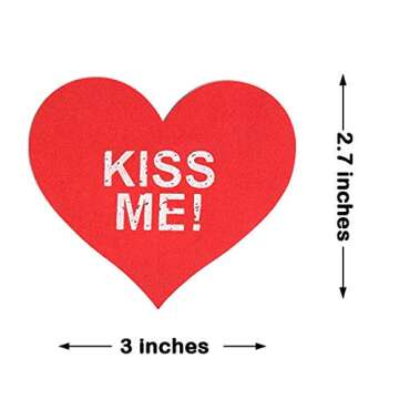 Ypser 10 Pairs Words Nipple Cover Satin Pasties Disposable Self Adhesive Bra Pad Breast Petals