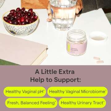 Rae Wellness Vaginal Balance - Vaginal Probiotics to Support Vaginal Health + Urinary Tract Health f...