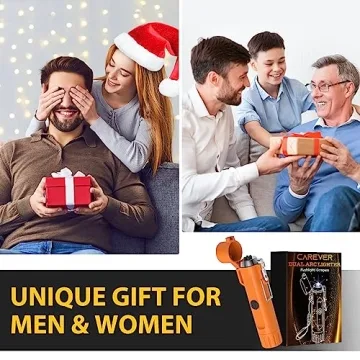 CAREVER 3-in-1 LED Lighter for Outdoor Adventures