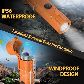 CAREVER 3-in-1 LED Lighter for Outdoor Adventures