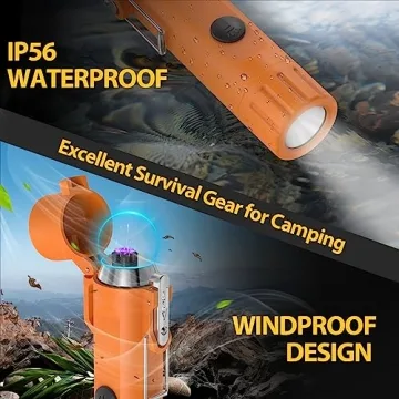 CAREVER 3-in-1 LED Lighter for Outdoor Adventures