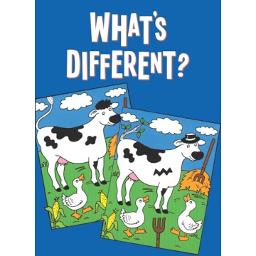 What's Different? Puzzles for Kids - Dover Little Activity Books