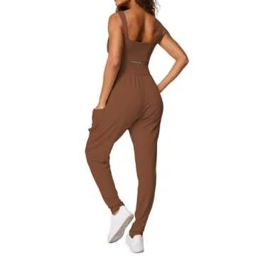 Stylish Casei Women's Jumpsuit - Perfect for Yoga & Casual Wear
