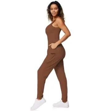 Casei Women's Casual Jumpsuit with Pockets