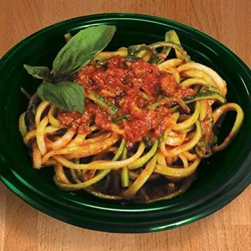 Veggetti Spiral Vegetable Slicer, Makes Veggie Pasta, Yellow