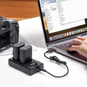 Kimaru NP-FZ100 Battery Charger for Sony Cameras