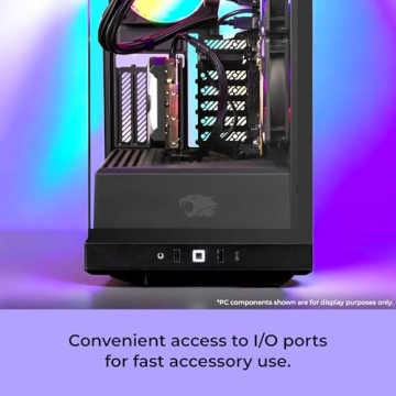 iBUYPOWER Y40 PRO Black Gaming PC with RTX 5070Ti