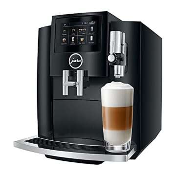 Jura S8 Automatic Coffee Machine with Cleaning Tablets Bundle