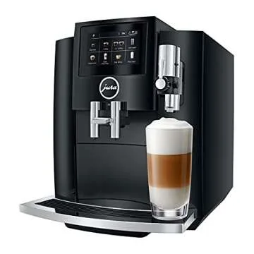 Jura S8 Automatic Coffee Machine with Cleaning Tablets Bundle