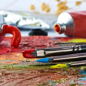 Transon 12-Piece Artist Paint Brush Set for All Mediums