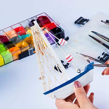 Transon 12-Piece Artist Paint Brush Set for All Mediums