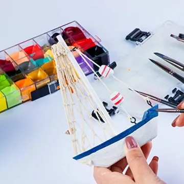 Transon 12-Piece Artist Paint Brush Set for All Mediums