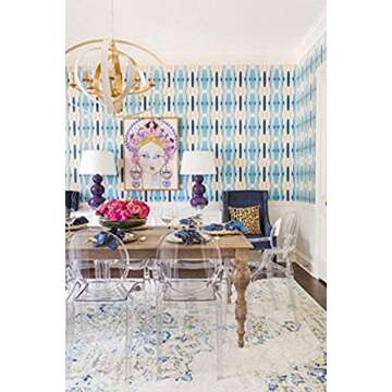 2xhome Set of 2 Clear Louis Ghost Dining Armchairs Polycarbonate Acrylic Transparent Crystal Chair w...