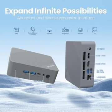 iProda Mini PC with Intel Alder Lake N97 - Compact Powerhouse