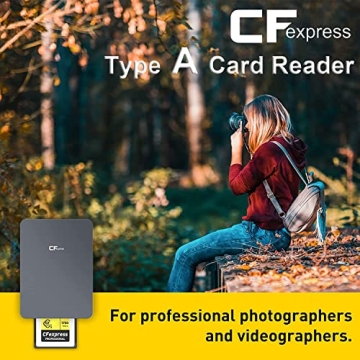 High-Speed CFexpress Type A Card Reader for Photographers and Videographers