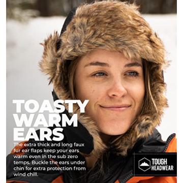 Tough Headwear Winter Trapper Hat Perfect for Cold Weather