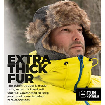 Tough Headwear Winter Trapper Hat Perfect for Cold Weather