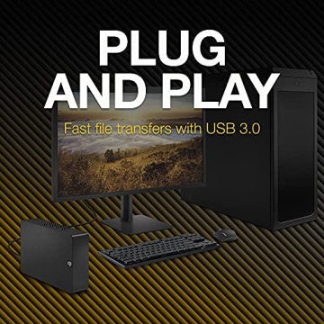 Seagate 2TB Portable External Hard Drive - USB 3.0, Compact Storage