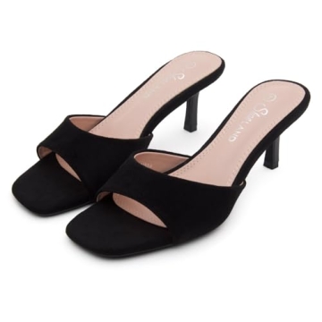 Shoe Land Deverena Women's Stylish and Comfortable Low Heels