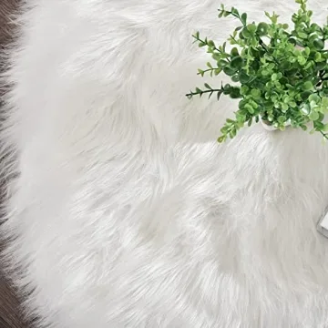 Latepis Faux Fur Rug - Luxury Fluffy Sheepskin Design