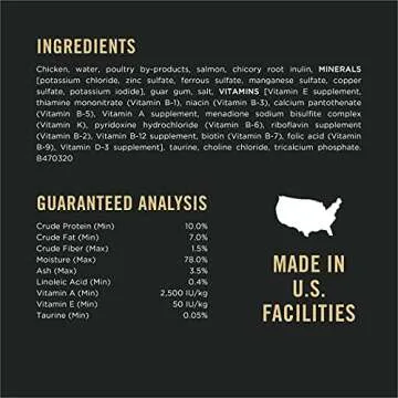 Purina Pro Plan Sensitive Skin and Sensitive Stomach Cat Food Wet Pate, Grain Free Chicken Entree - (Pack of 24) 3 oz. Cans