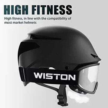 WISTON Ski Goggles - OTG Snow/Snowboard Goggles with UV Protection
